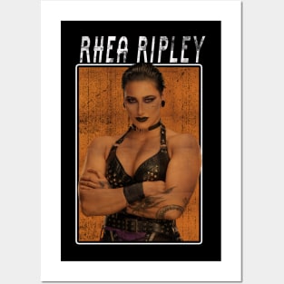 Vintage Wwe Rhea Ripley Posters and Art